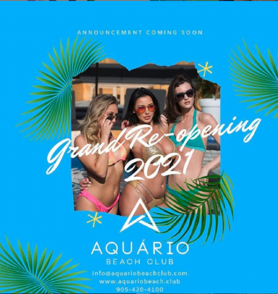 Aquario Beach Grand Re-Opening 2021
